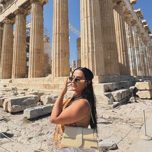 Jacquemus le bambino cream shoulder bag